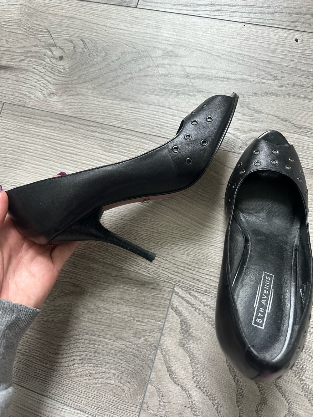 5th Avenue Peep Toe Heel - Picture 7 of 7